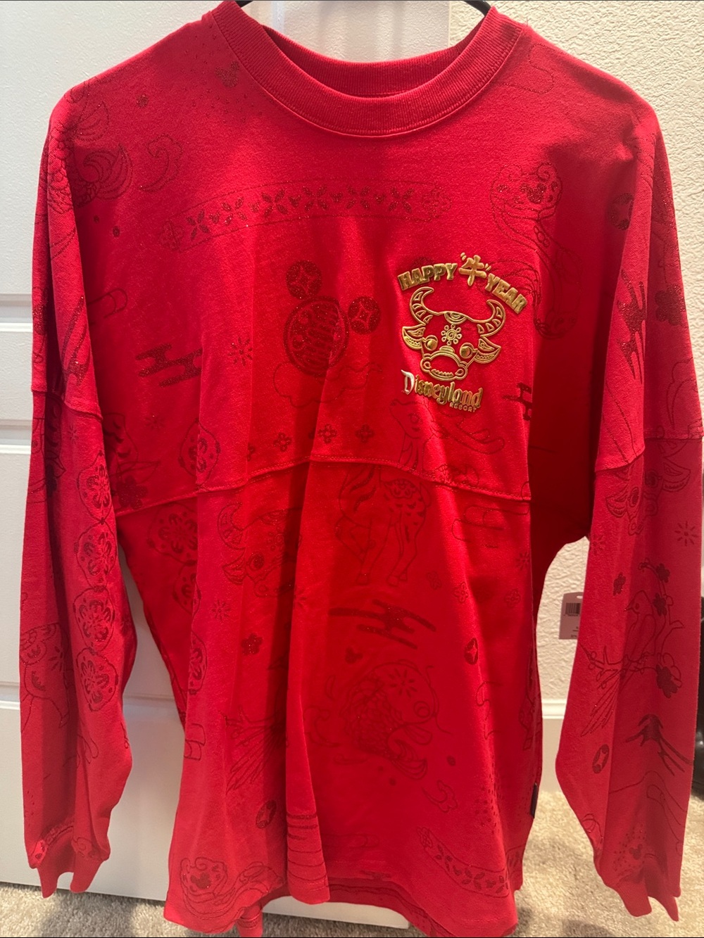 Disney lunar new year ox sprit jersey